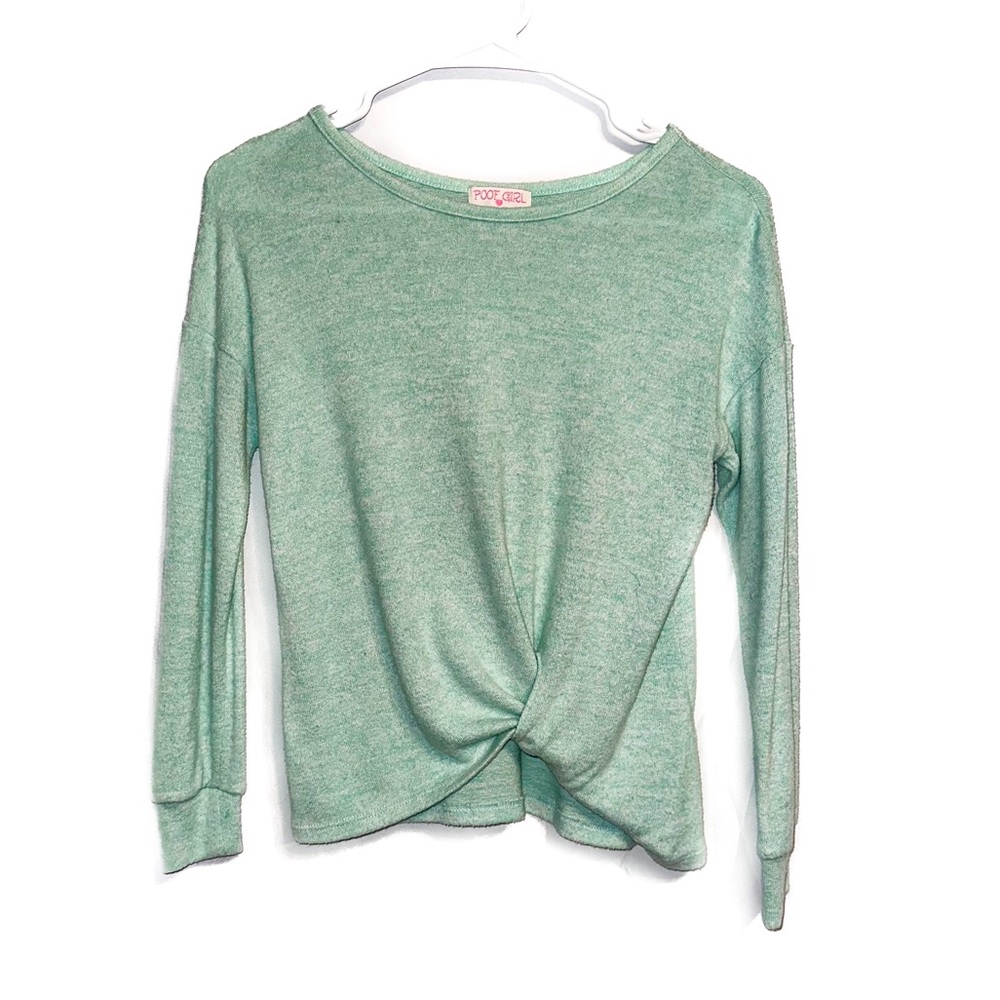 Girls Small Poof Girl Sweater